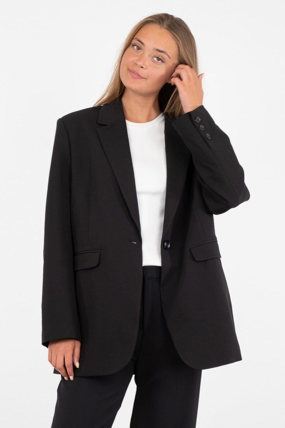 Neo Noir - Fisher Suit Blazer - Black Blazere 