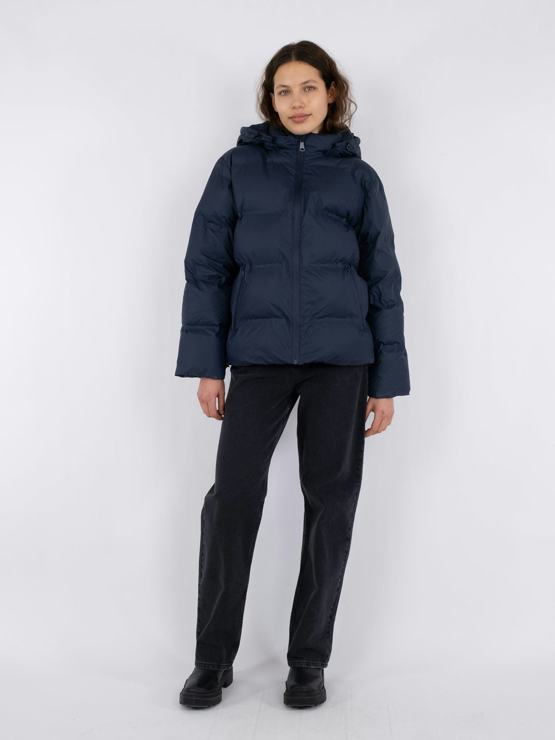 Neo Noir - Fox C Puffer Jacket - Navy