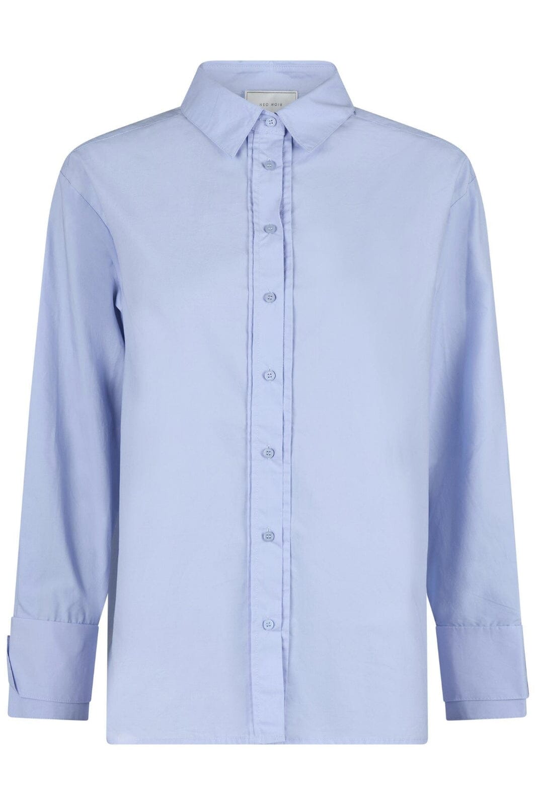 Neo Noir - Hesther Poplin Shirt - Light Blue Skjorter 