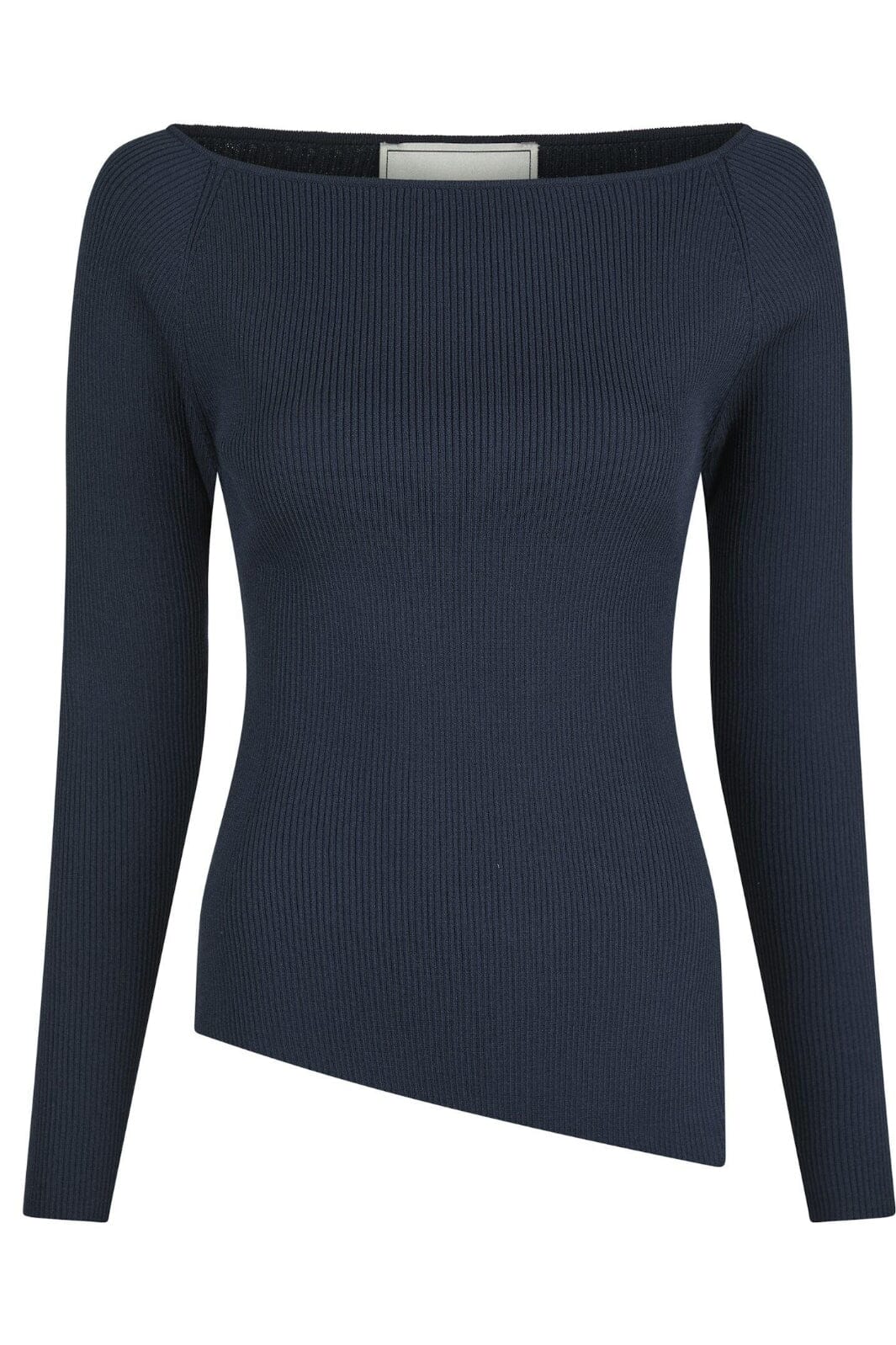 Neo Noir - Janna Knit Blouse 163393 - Midnight Blue Bluser 