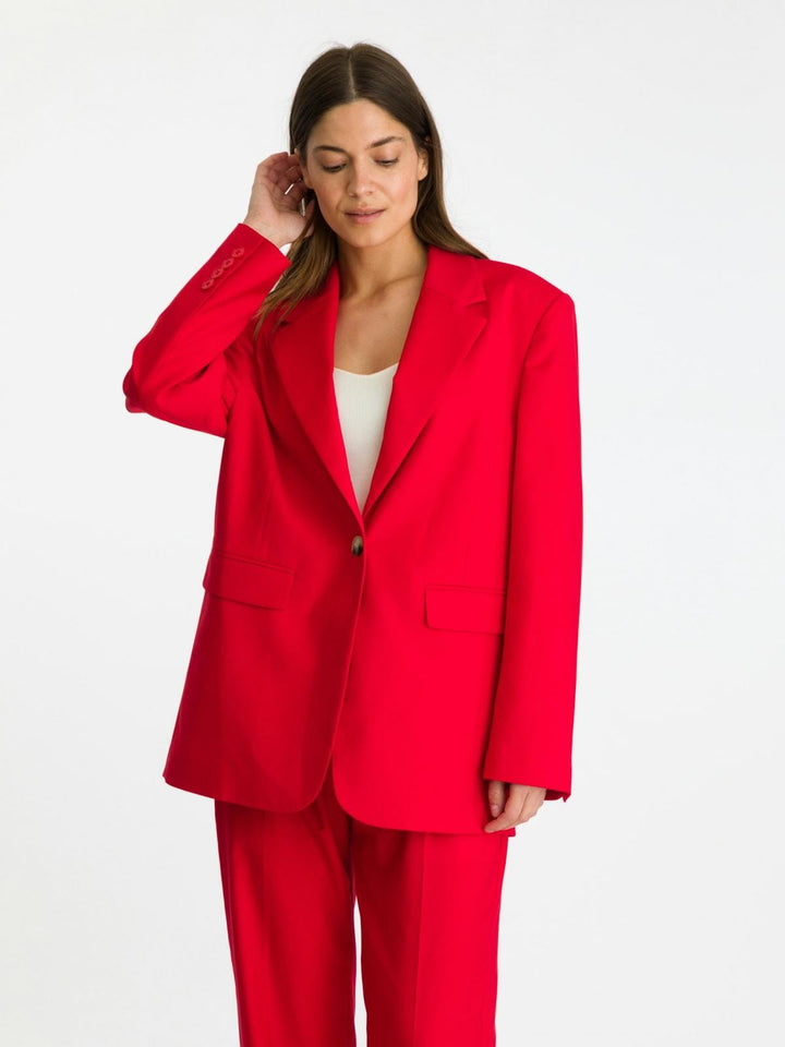 Neo Noir - Jarmon Blazer - Red Blazere 