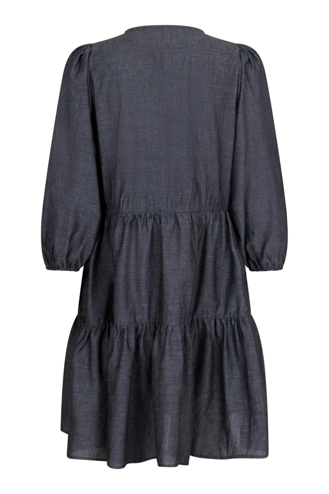 Neo Noir - Katy Chambray Dress - Black Kjoler 