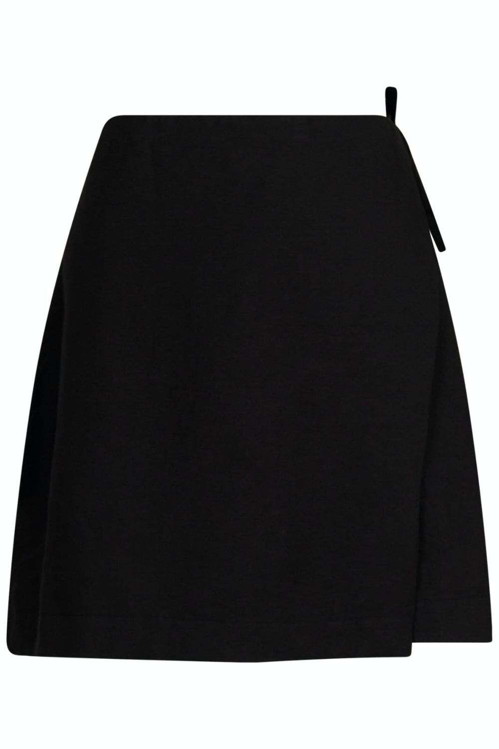 Neo Noir - Kinsa Linen Skirt - Black Nederdele 