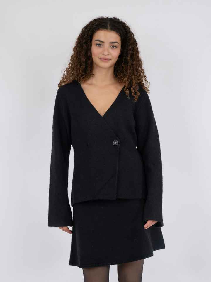 Neo Noir - Marie Louise Knit Cardigan - Black