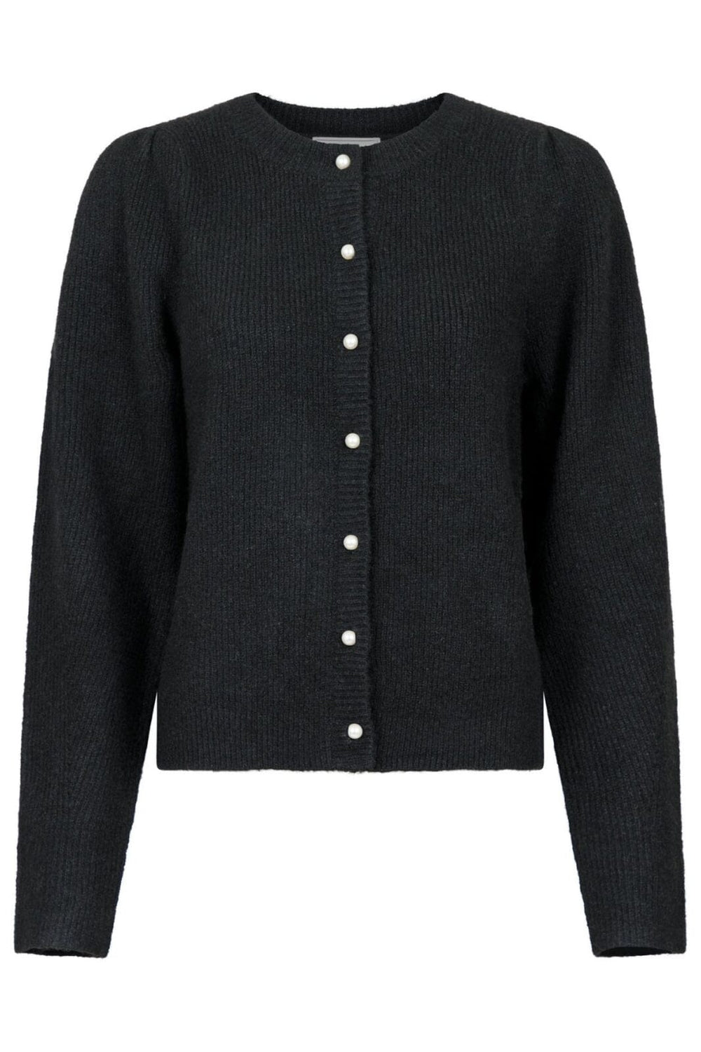 Neo Noir - Nuna Knit Cardigan - Black Cardigans 