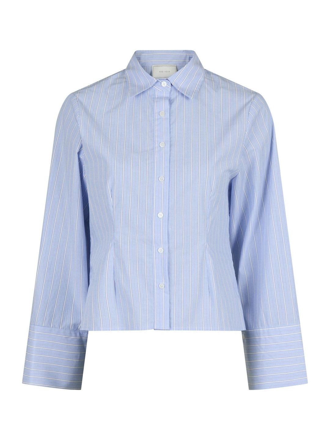 Neo Noir - Rosa Stripe Shirt - Light Blue Skjorter 