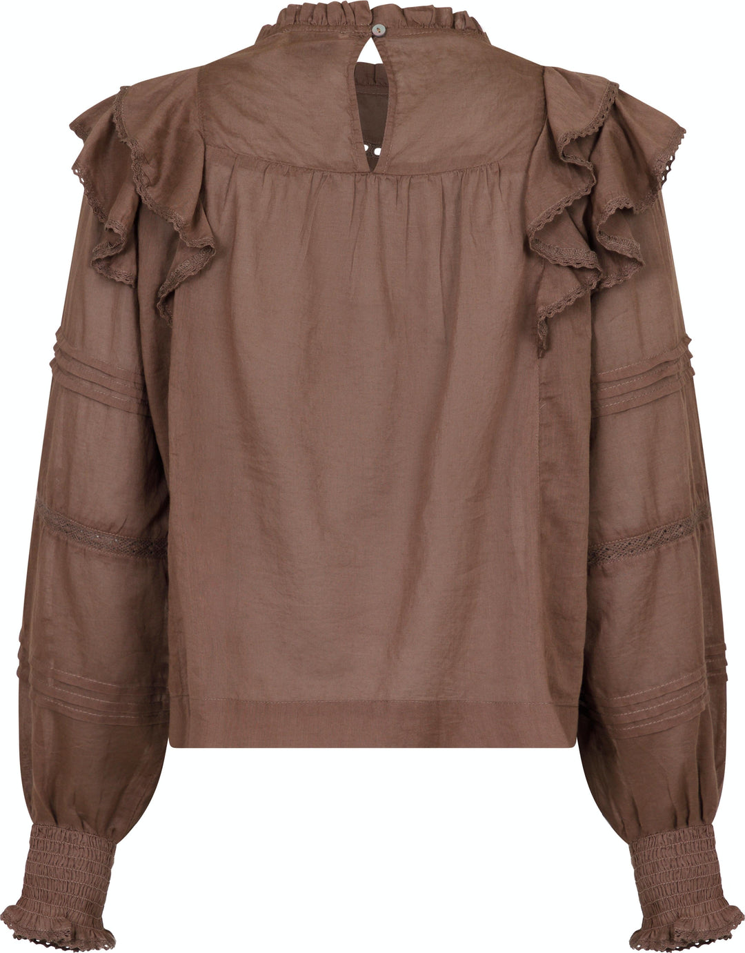 Neo Noir - Simkie S Voile Blouse - Light Brown