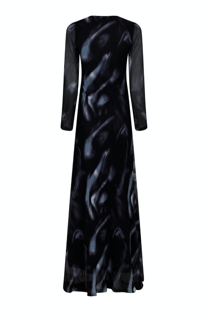 Neo Noir - Skyler Gloom Mesh Dress - Black Kjoler 