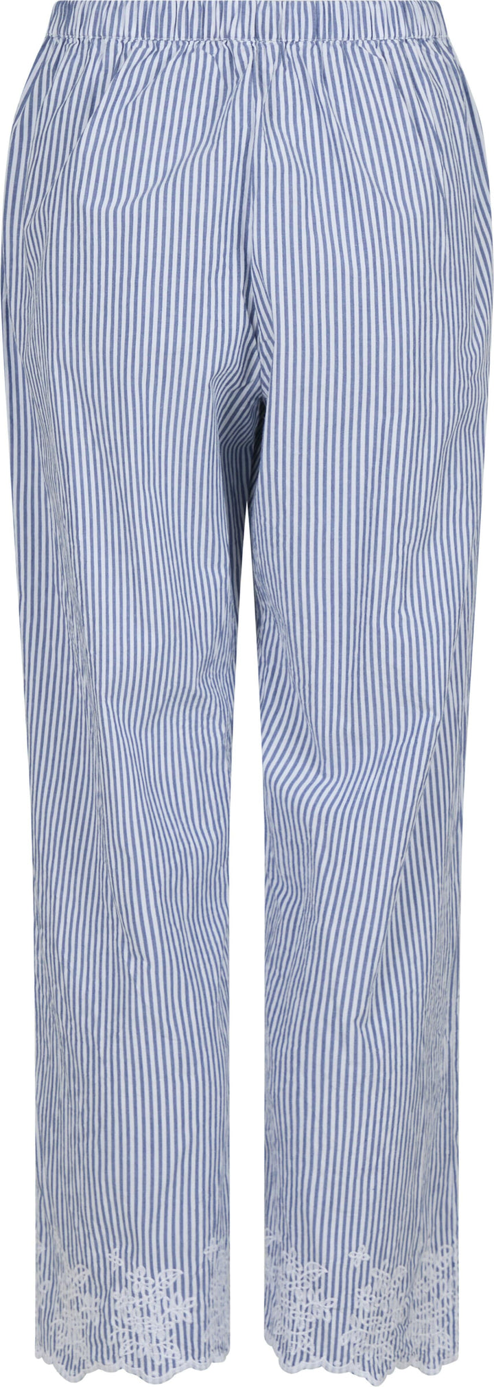 Neo Noir - William Stripe Pants - Blue