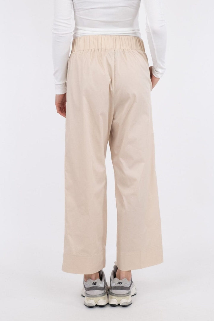 Neo Noir - Yana Poplin Pants - Sand Bukser 