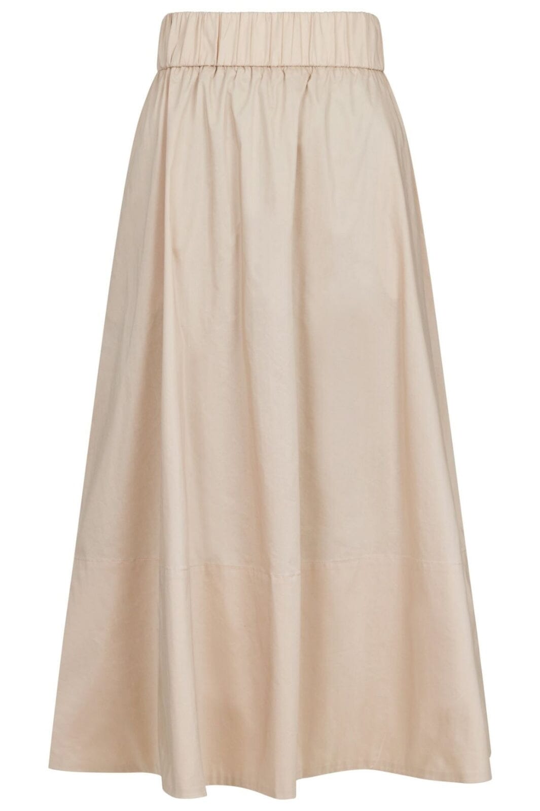 Neo Noir - Yara Poplin Skirt - Dark Sand Nederdele 