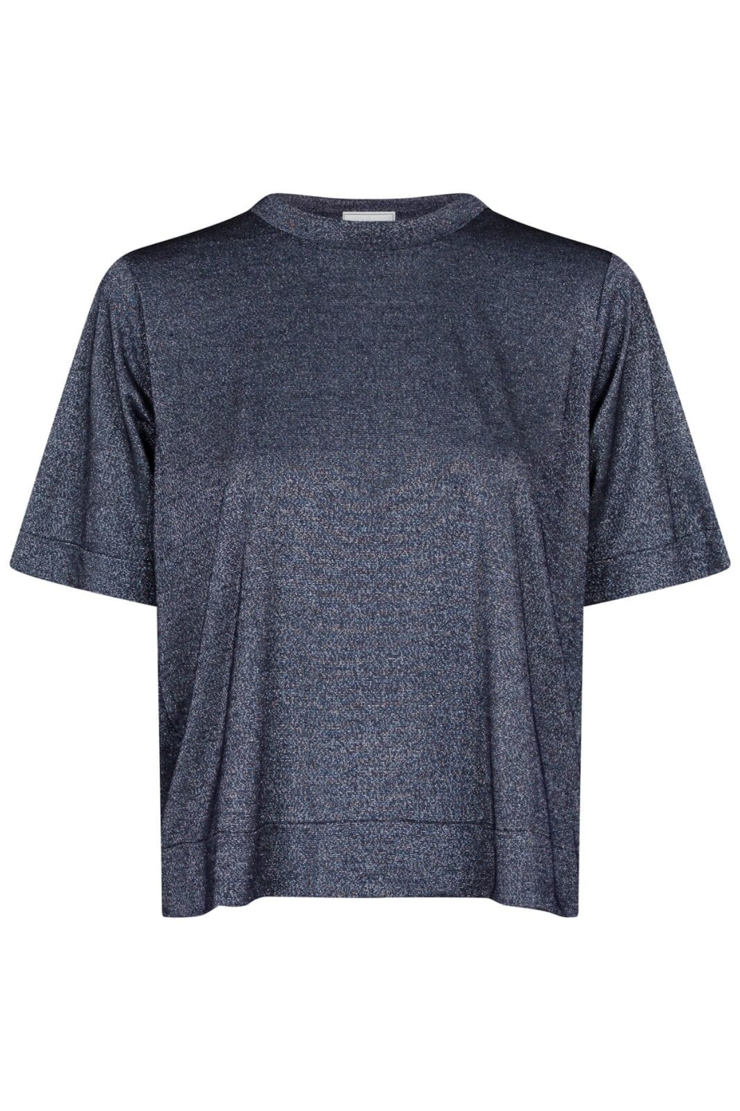 Neo Noir - Zettner Glitter Tee - Navy T-shirts 