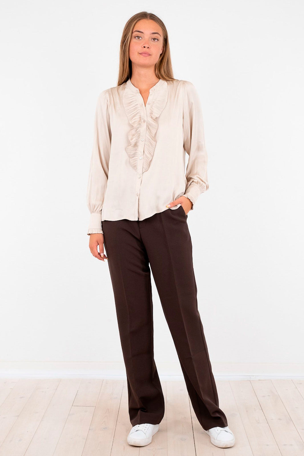 Neo Noir - Zola Blouse - Champagne Bluser 