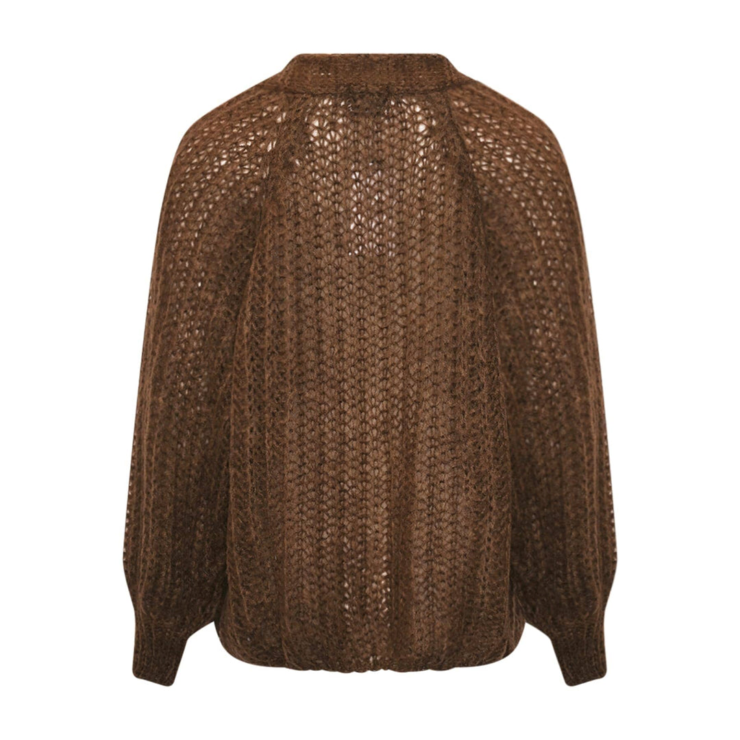 Noella - Joseph Knit Cardigan - 1286 Chocolate Melange Cardigans 