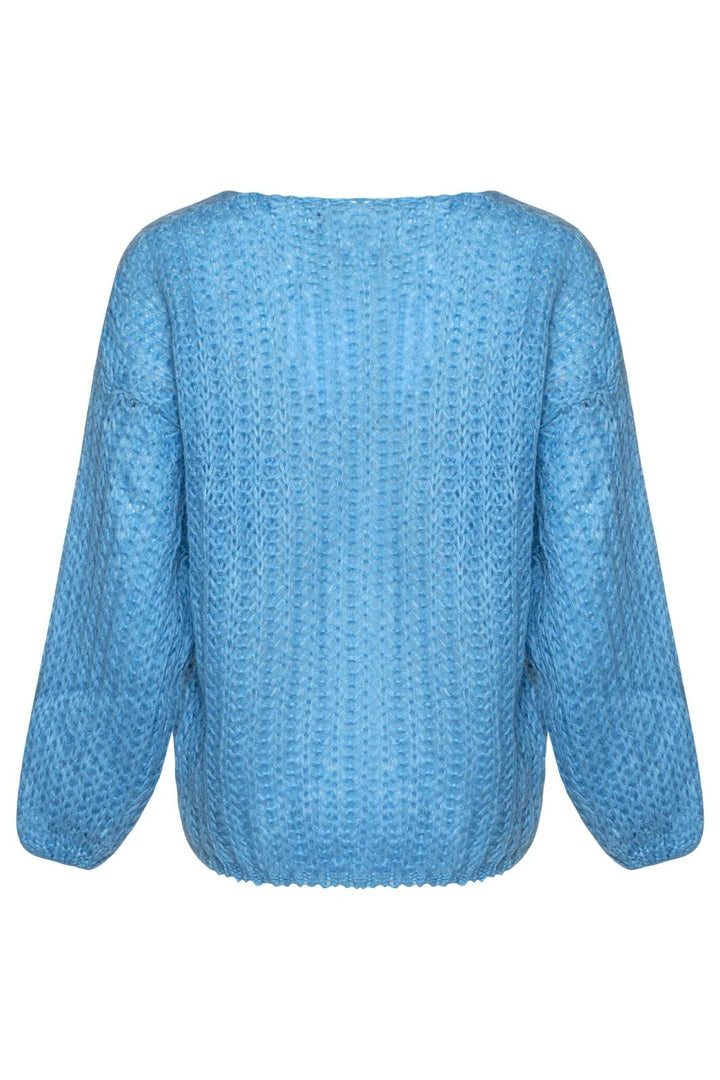 Noella - Joseph Knit Sweater - 109 Blue Strikbluser 