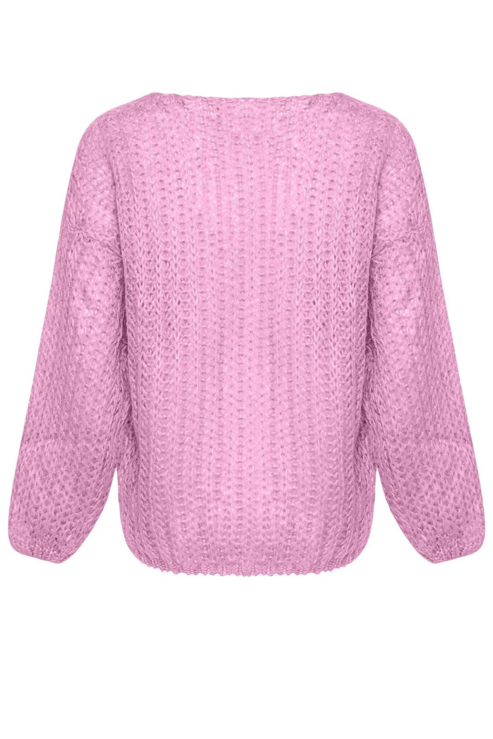 Noella - Joseph Knit Sweater - 599 Dusty Pink Strikbluser 