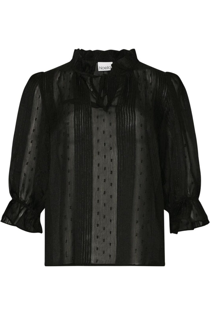 Noella - Karson Blouse - 004 Black Toppe 