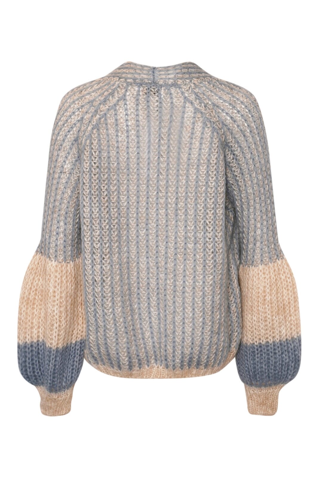 Noella - Liana Knit Cardigan - 1036 Dusty Blue Cream Cardigans 