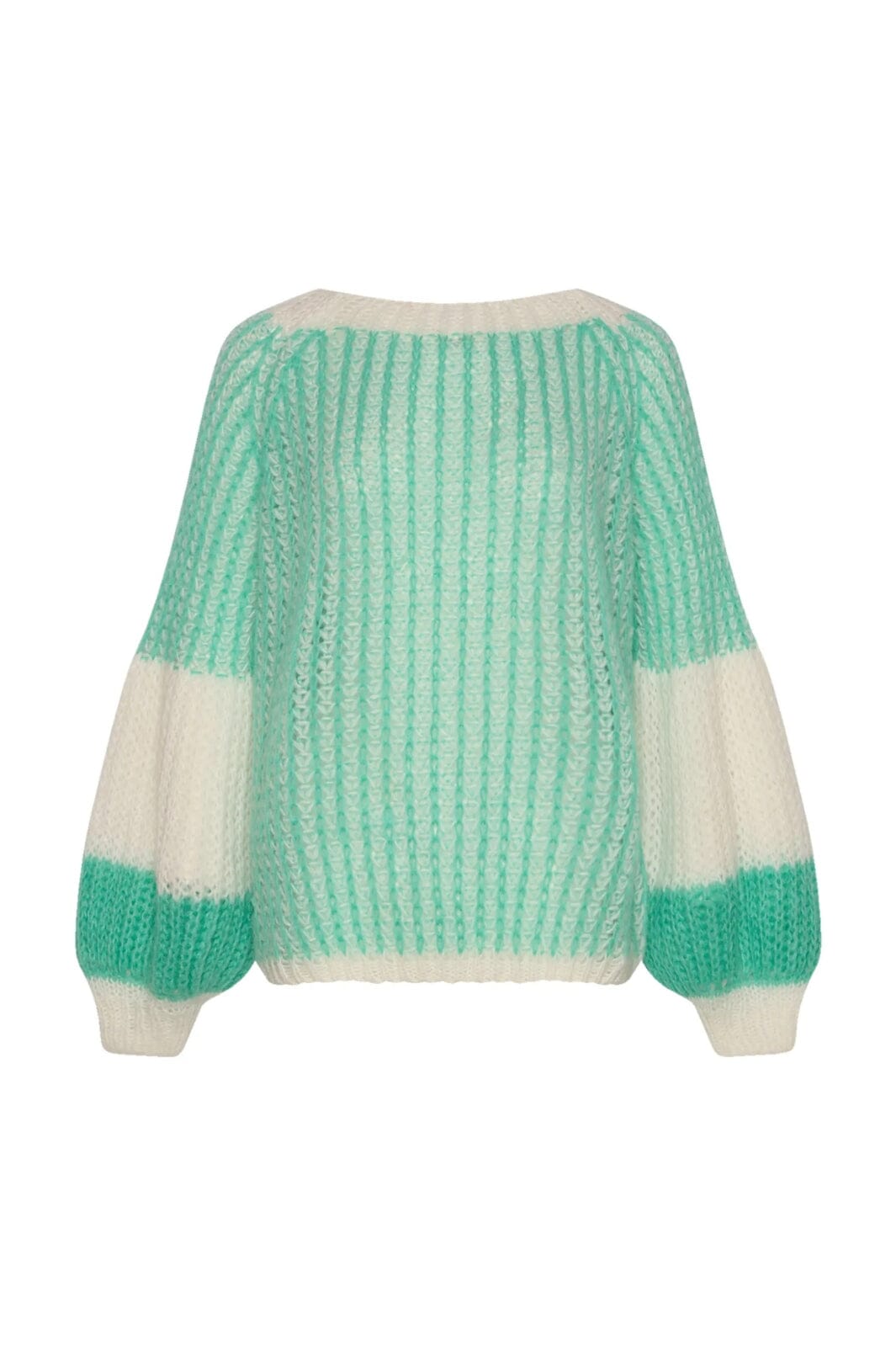 Noella - Liana Knit Sweater - Mint/White 