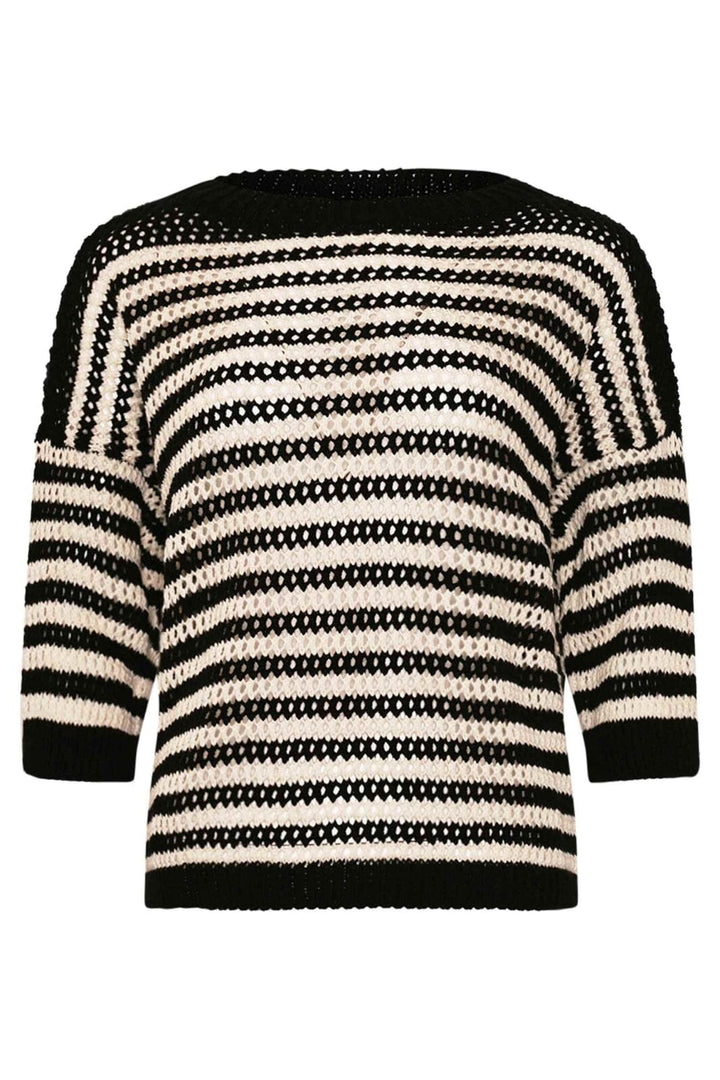 Noella - Mimi Knit - 1281 Cardine Black Stripe