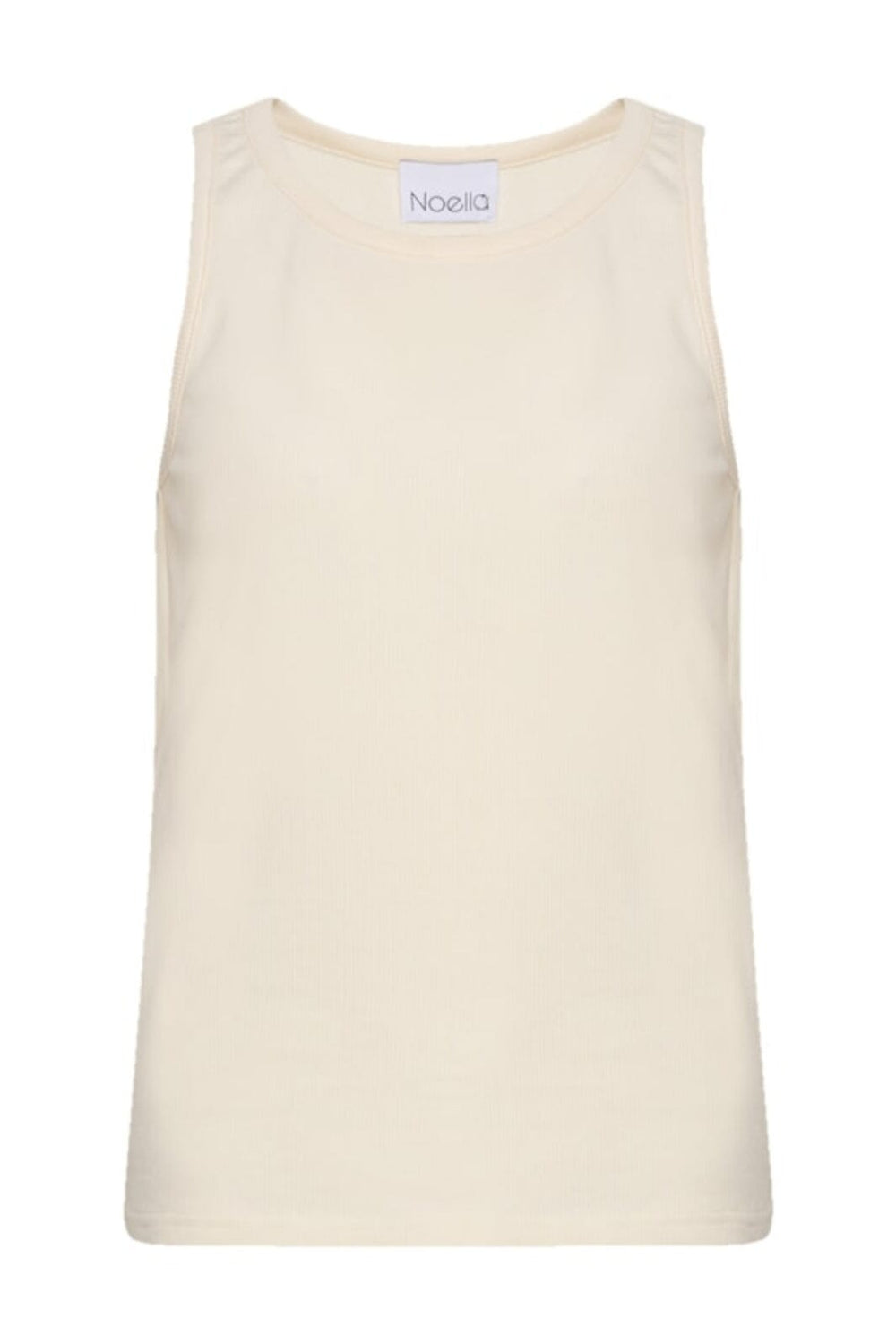 Noella - Riju Tanktop Solid - Cream Toppe 