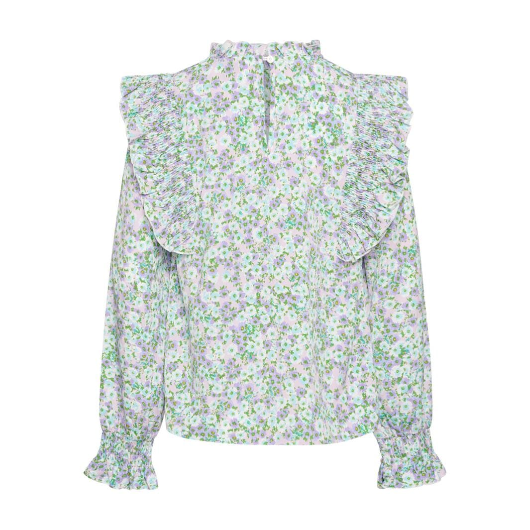 Noella - Ruth Blouse - Lavender Flower