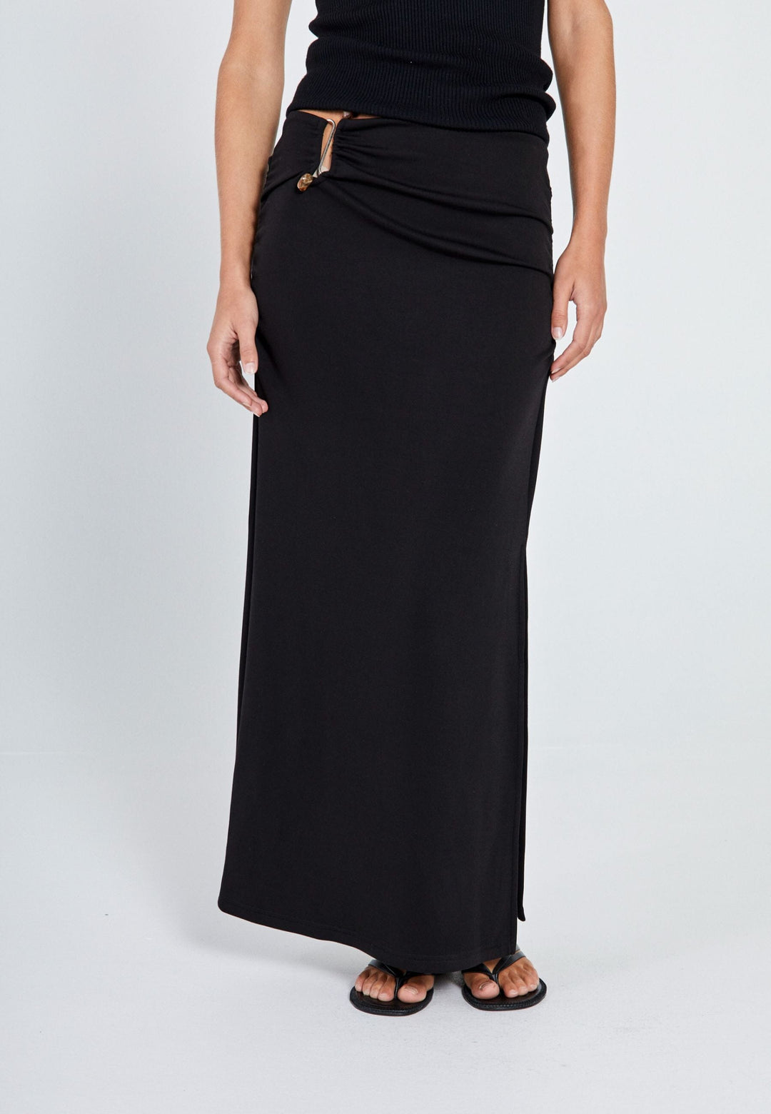 Norr - Laura Skirt - Black Nederdele 