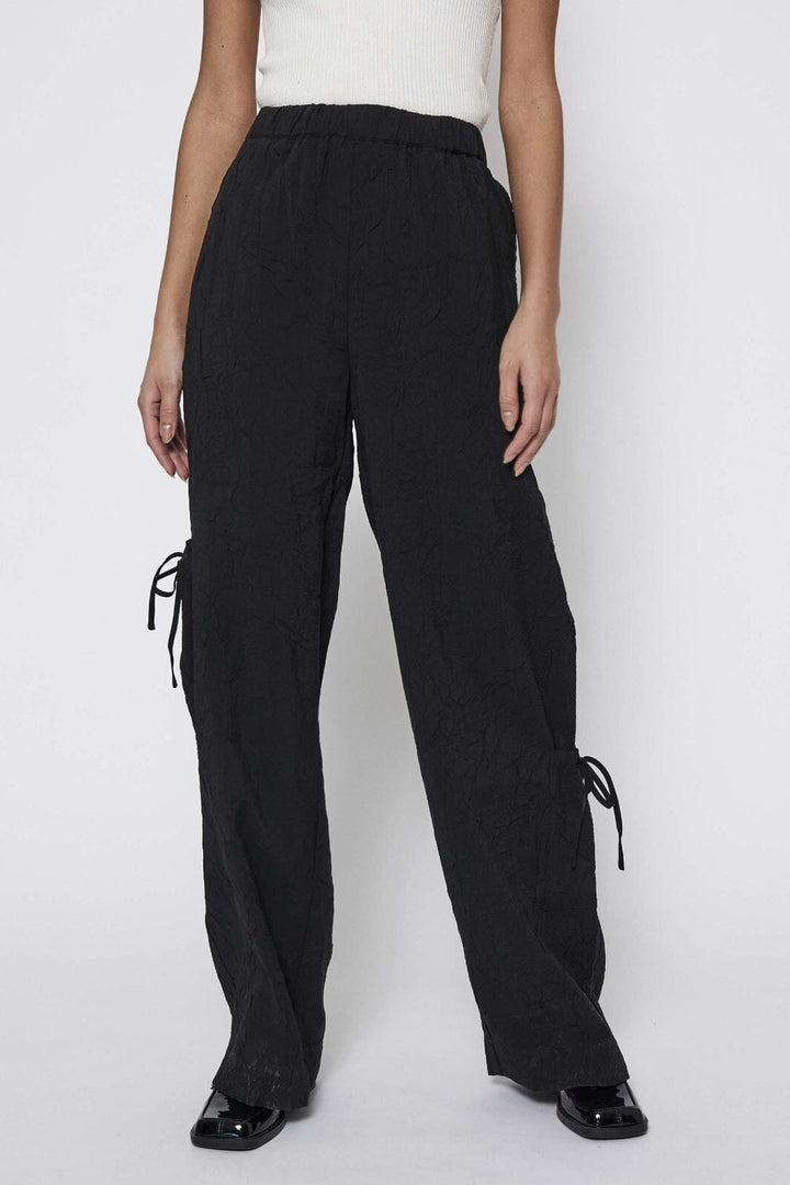 NORR - Moa Pants - Black Bukser 