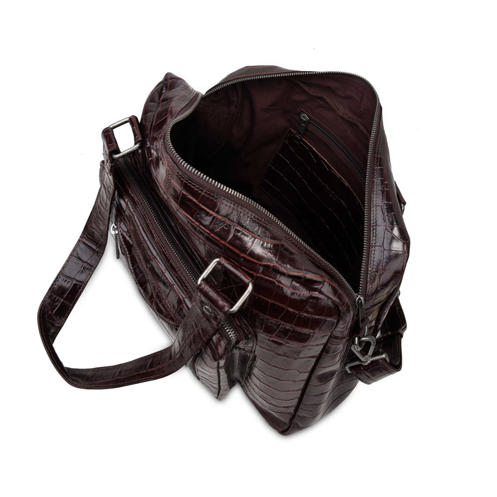 Núnoo - Mille Texas W. Antique Silver - Dark Brown Tasker 