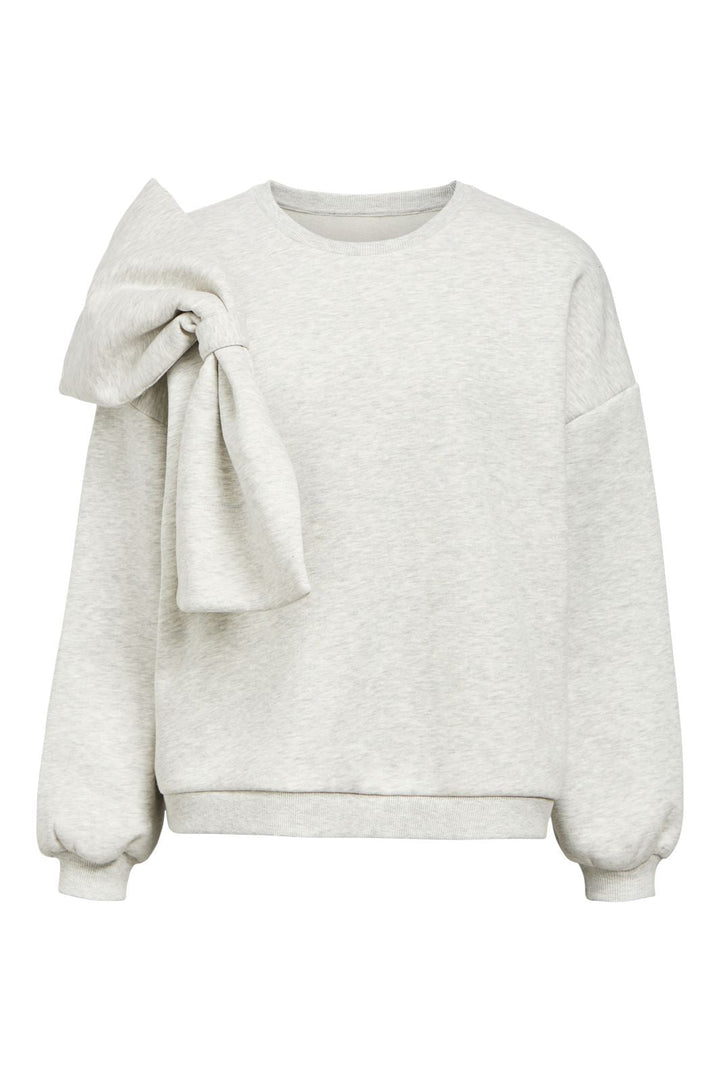 Object - Objcaro Ls Lo Bow Sweatshirt - 4708688 Big Bow