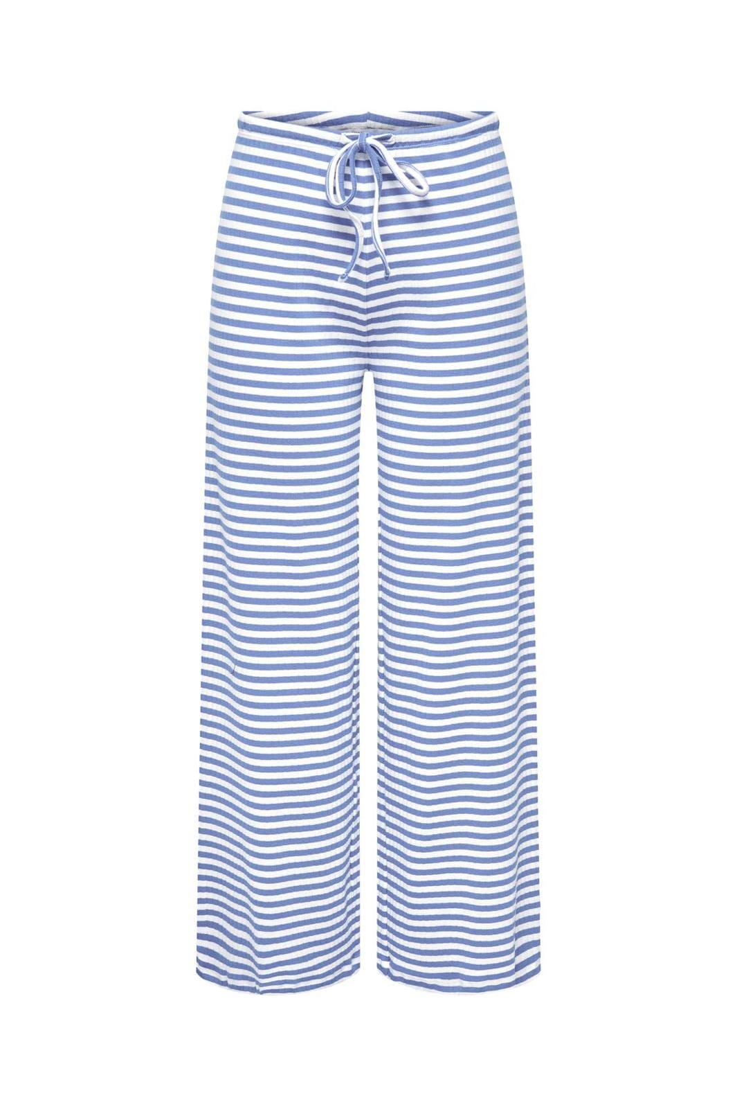 Only - Onlaida Striped Pant 15342087 - 4762009 - Provence White