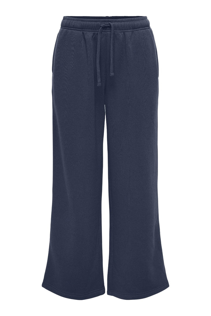 Only - Onlbest Wide Pant Swt - 4748506 Navy Blazer Sweatpants 