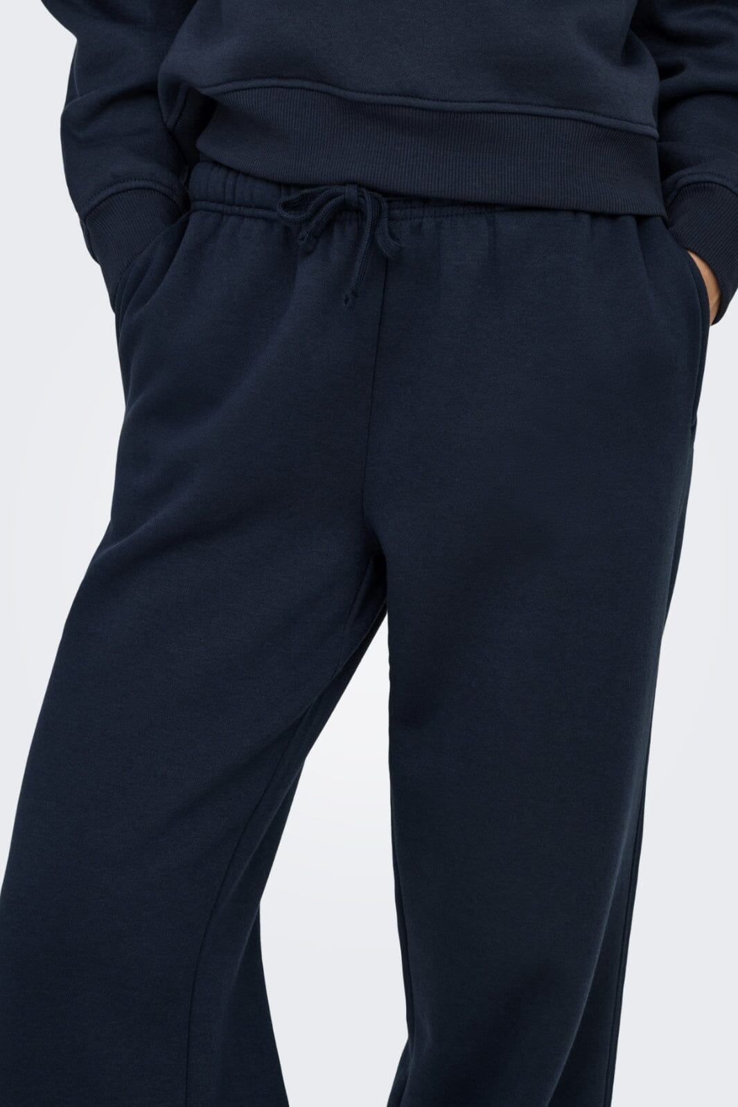 Only - Onlbest Wide Pant Swt - 4748506 Navy Blazer Sweatpants 