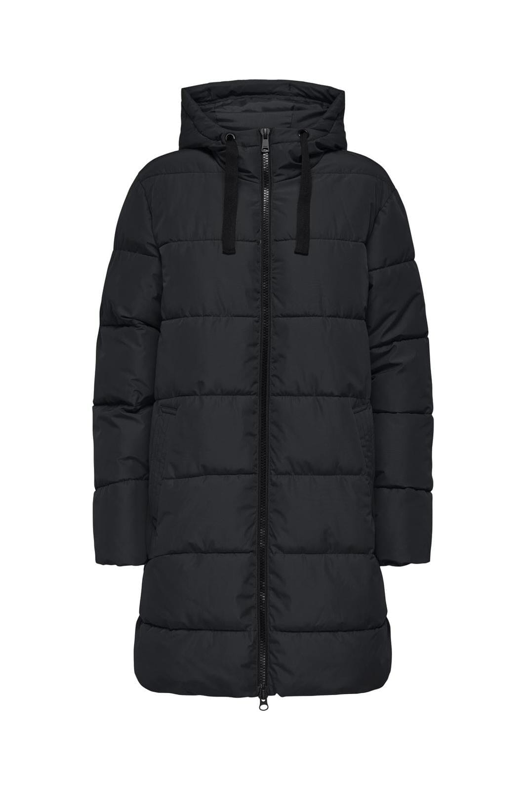 Only - Onlclair Puffer Hood Coat Cc - 4577166 Black