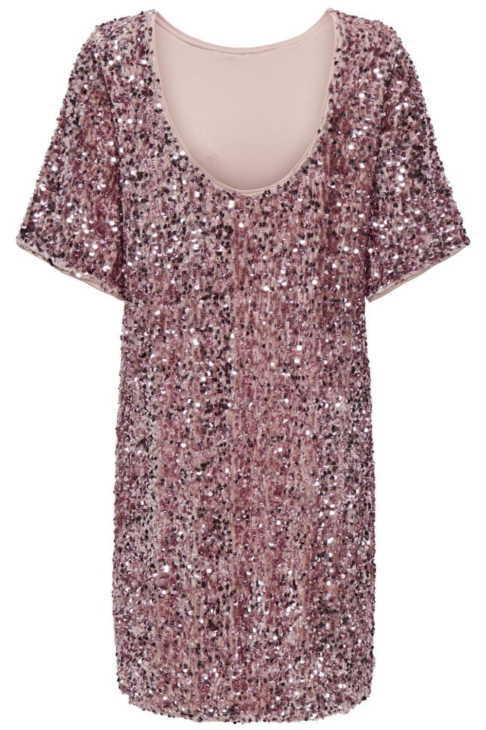 Only - Onlconfidence S/S Sequins Dress 15333653 - 4603040 - Mauve Shadows Mauve Shadows