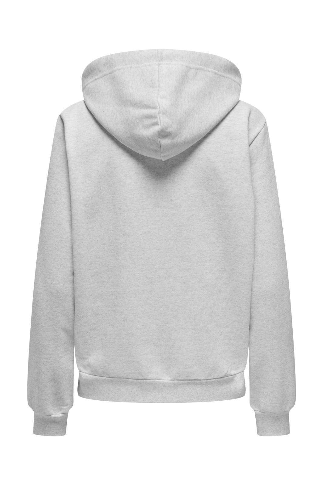 Only - Onldaze L/S Zip String Hood Swt - 4604830 Light Grey Melange