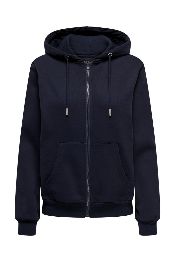 Only - Onldaze L/S Zip String Hood Swt - 4604831 Night Sky