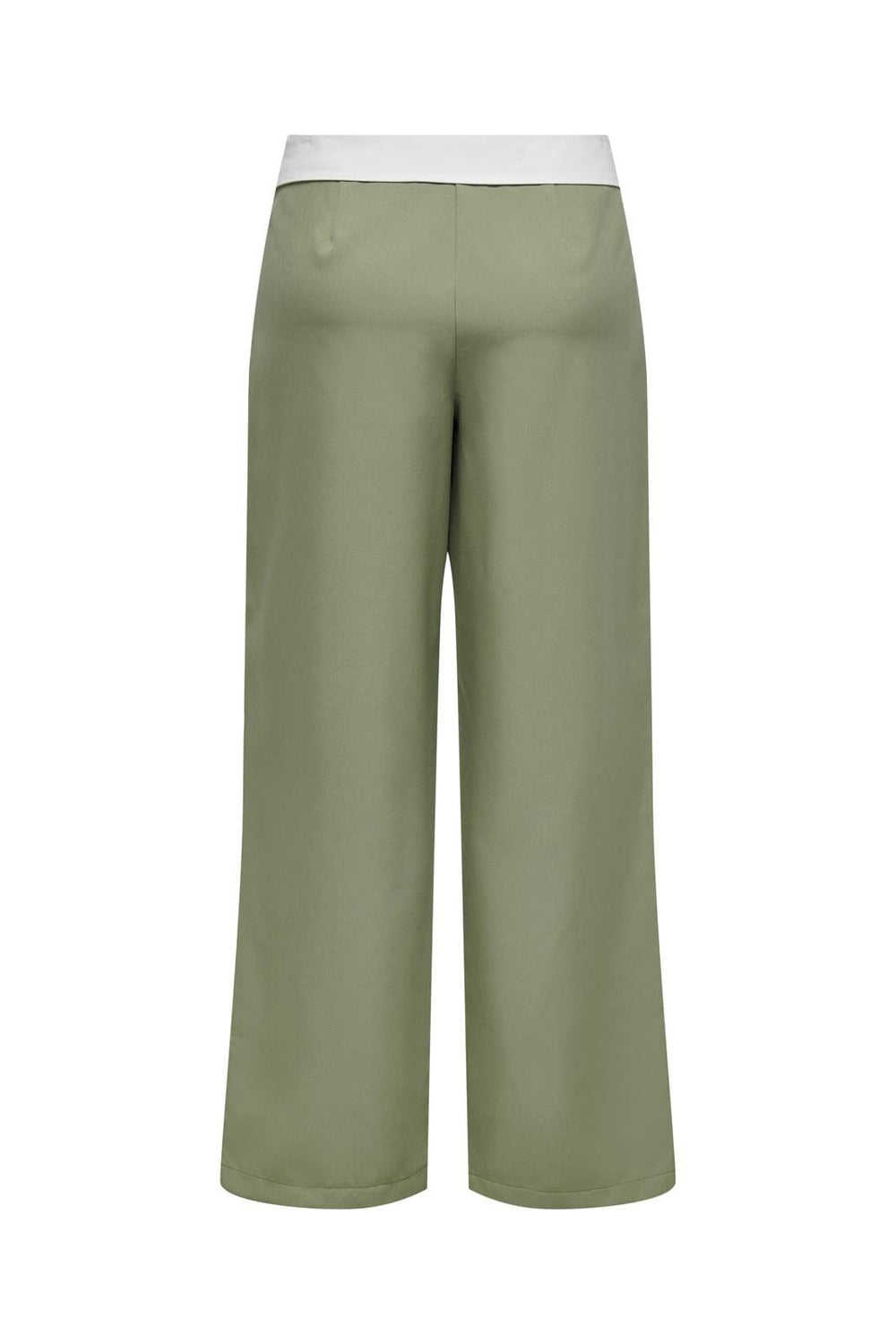 Only - Onldiane Fold-Down Str Pant Cc Tlr - 4384162 Oil Green