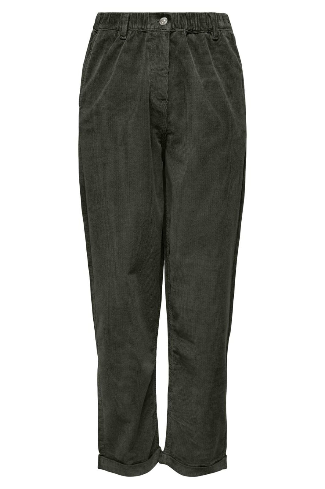 Only - Onlflora Ela Cord Carrot Pant - 4411589 Rosin Bukser 