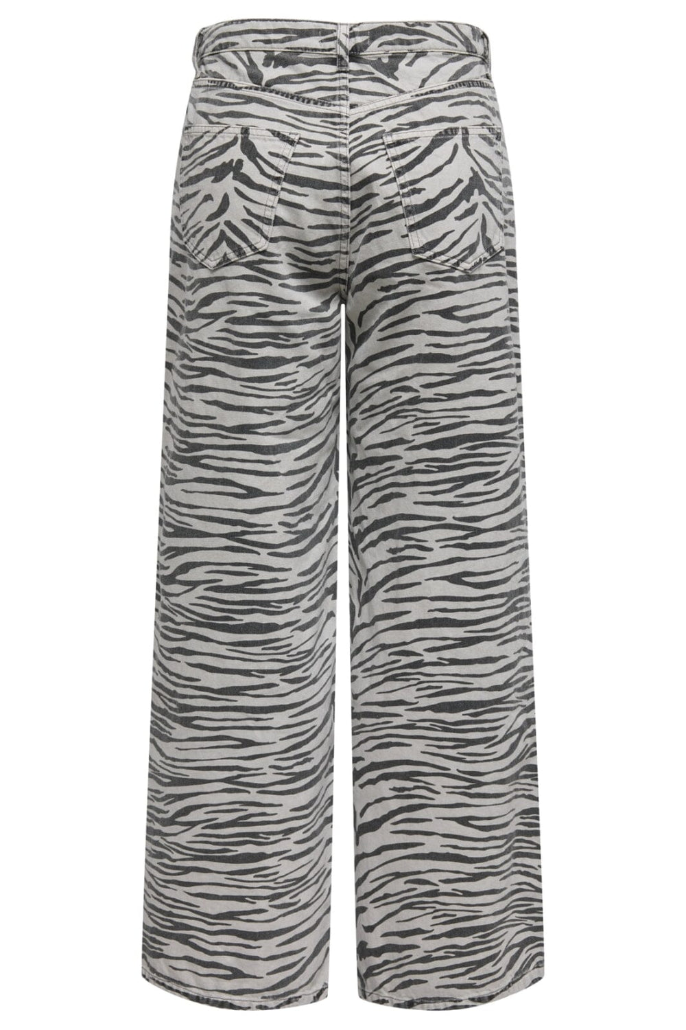 Only - Onlhope Zebra Wide Sik - 4839018 Light Grey Denim Zebra