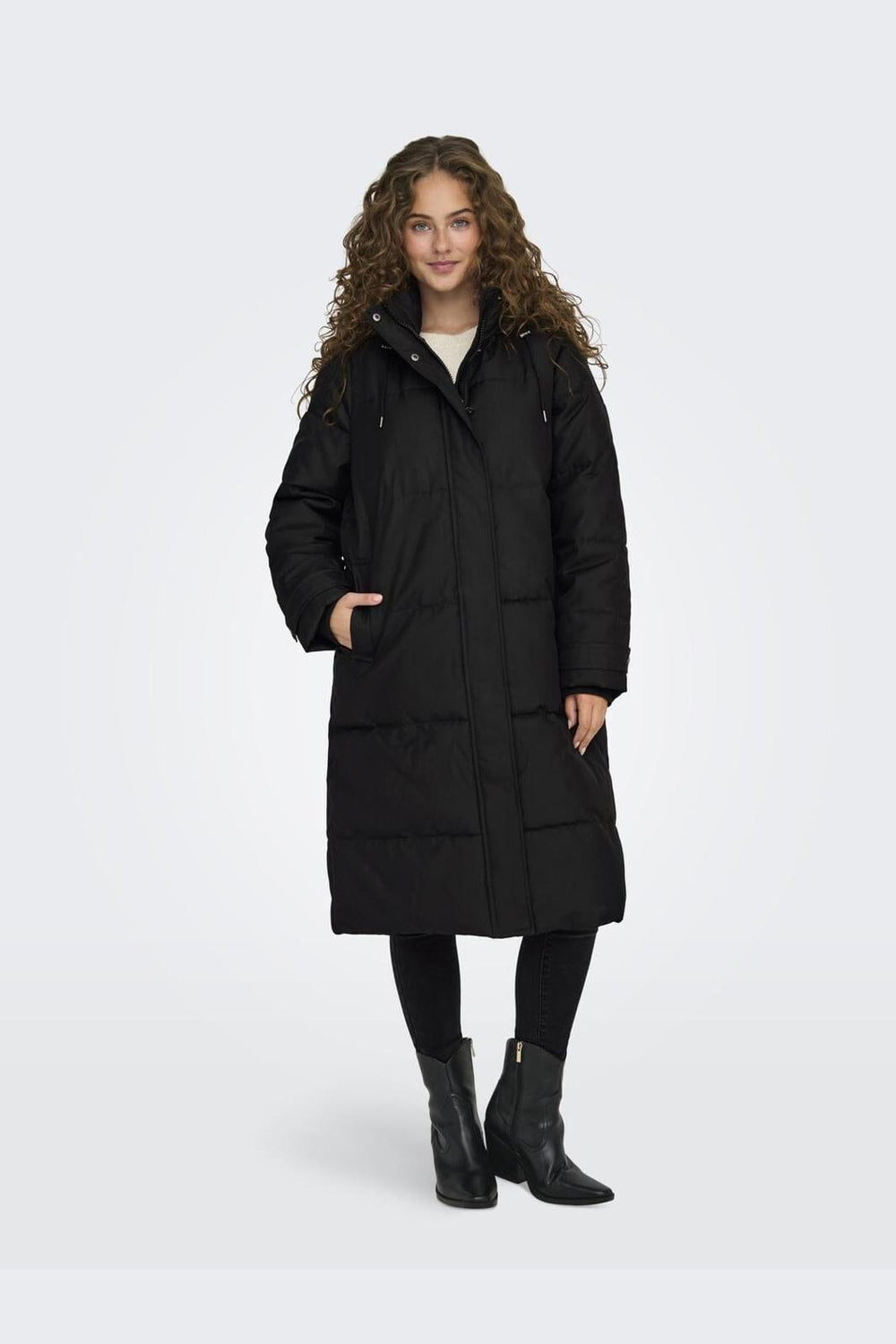 Only - Onlirene Puffer Coat Life Cc - 4577452 Black