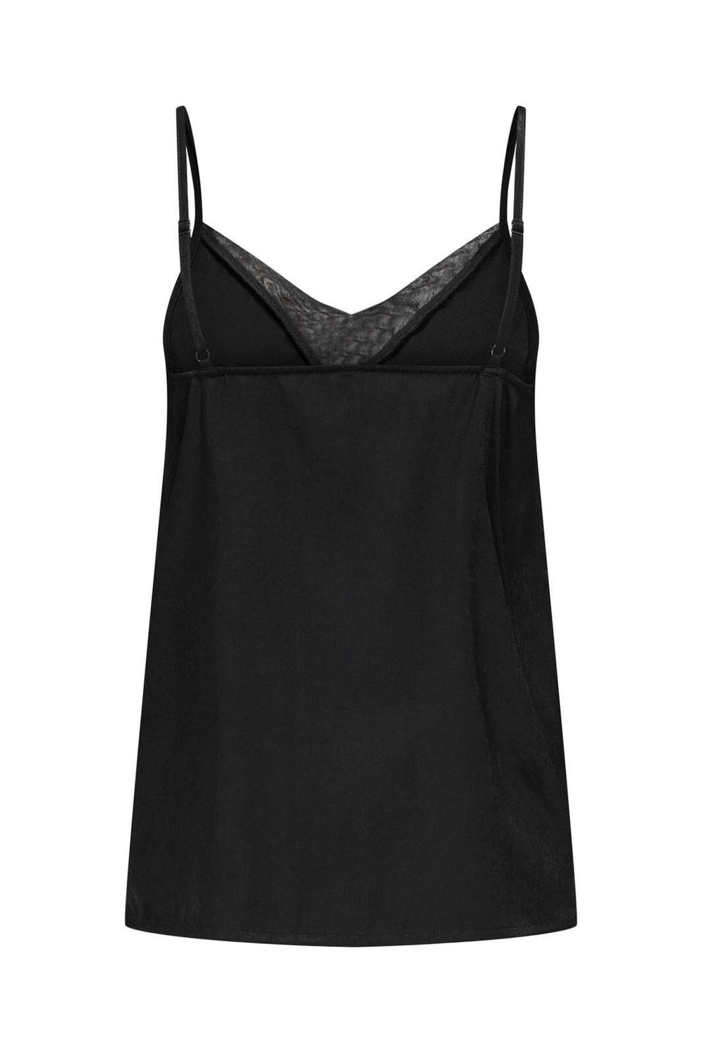 Only - Onlmelva Detail Singlet Bf - 4615888 Black