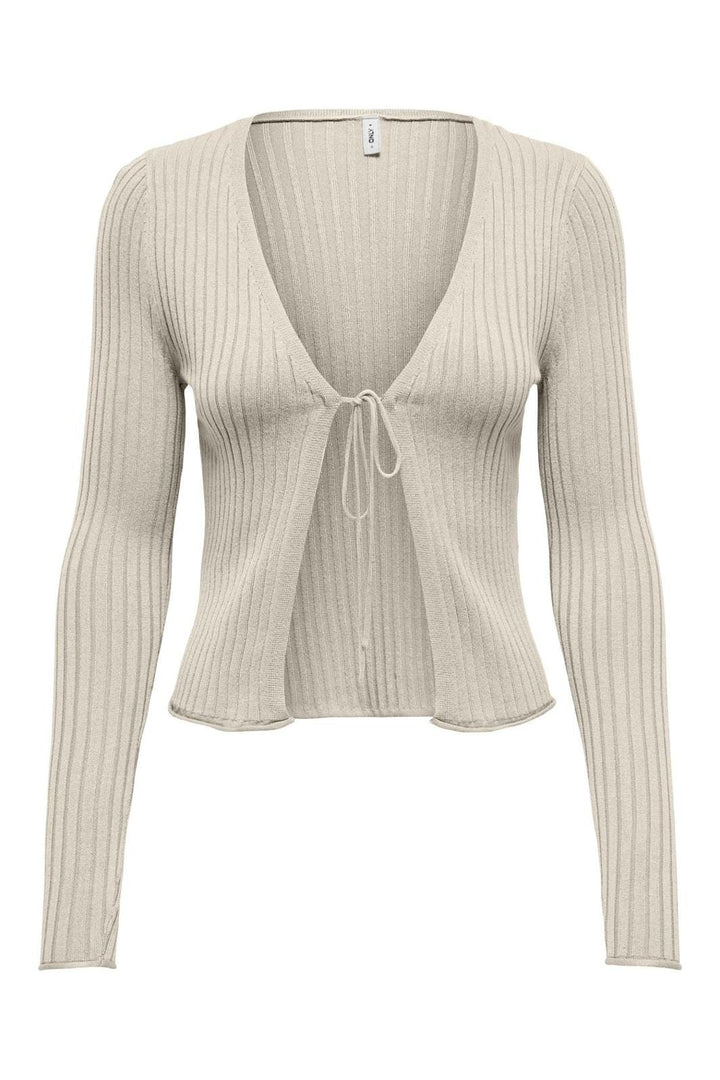 Only - Onlmila Ls V-Neck Cardigan Cc Knt - 4726165 Birch