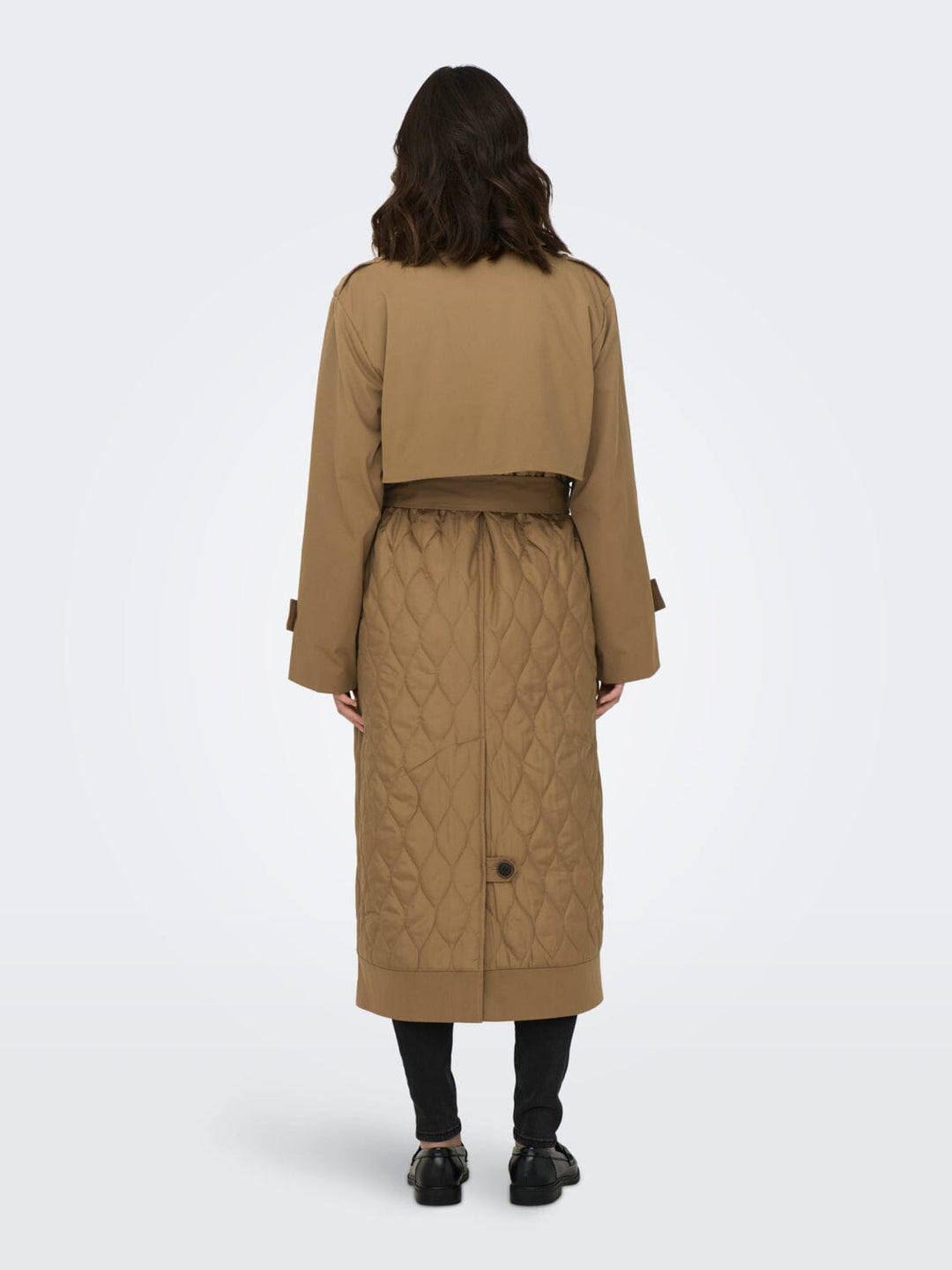 Only Onlorchid Mix Trenchcoat Cc Otw Otter