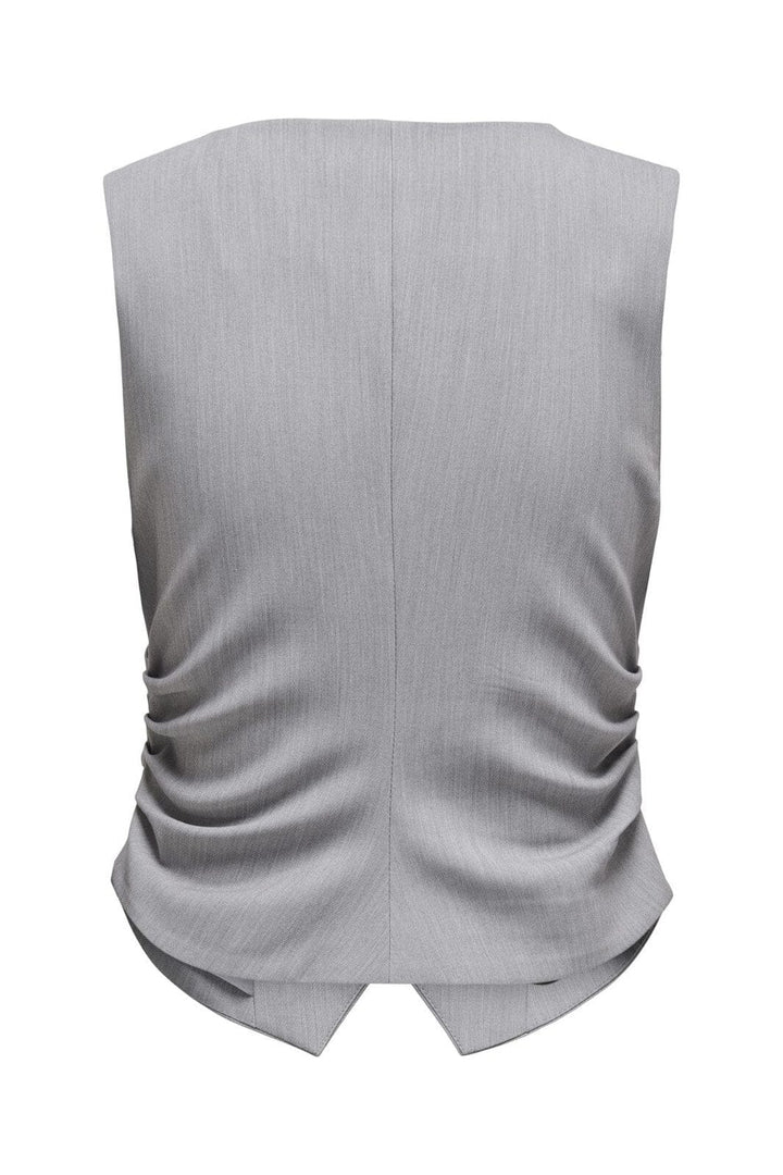 Only - Onlraven Life S/L Rush Fit Vest Cc Tlr - 4650224 Medium Grey Melange