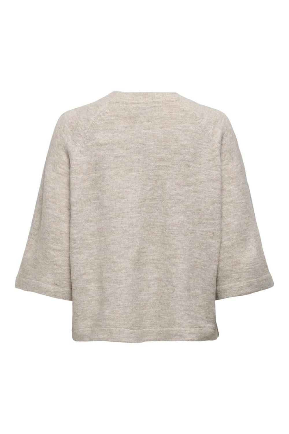 Only - Onlsimoni 3/4 Pullover Knt - 4602440 Pumice Stone Melange