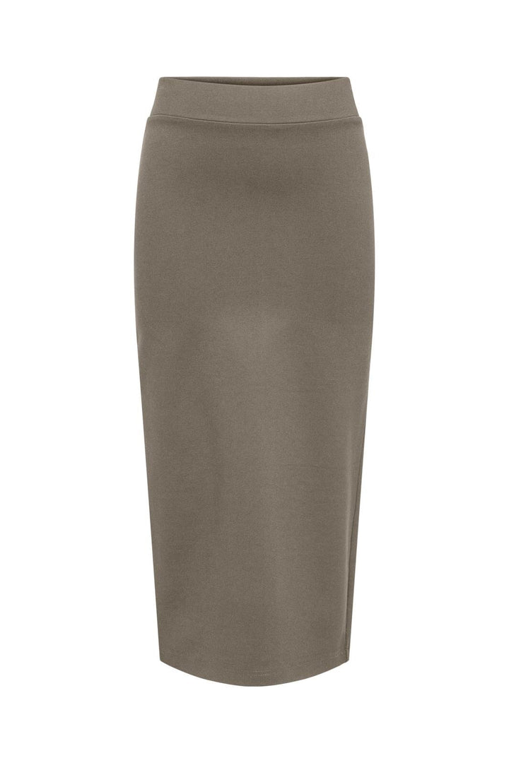 Only - Onltia Long Slit Pencil Skirt Cc - 4579595 Walnut