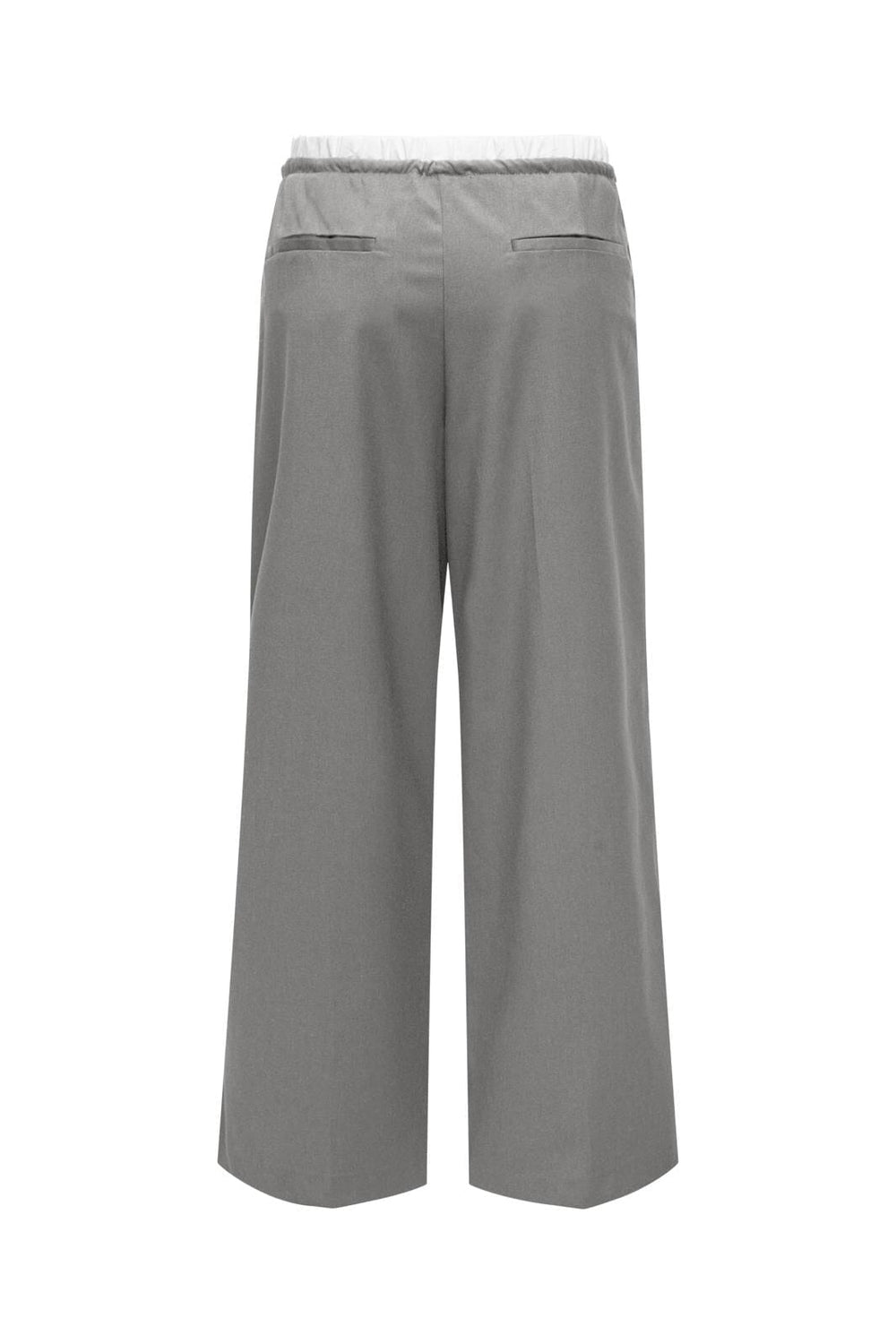 Only - Onltille Solid Boxer Str Pant Tlr - 4653883 Light Grey Melange