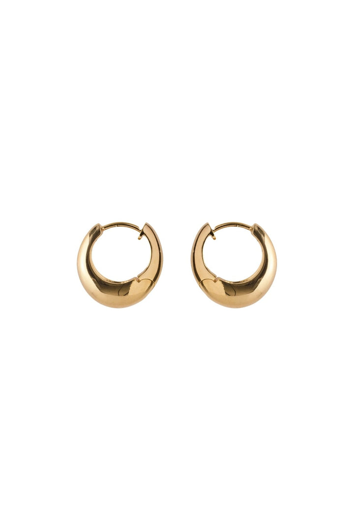 Pernille Corydon Jewellery - Mini Globe Huggies - Goldplated Øreringe 