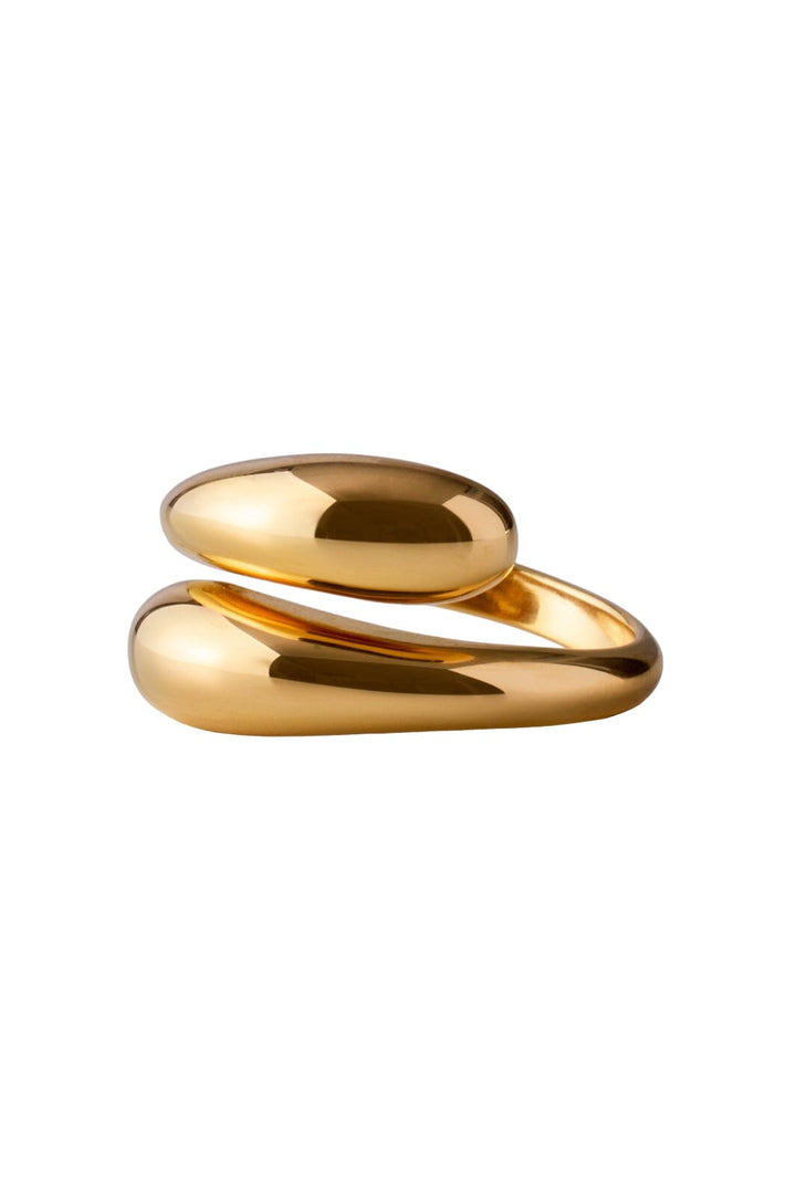 Pernille Corydon Jewellery - Rain Ring - Goldplated Ringe 